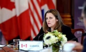 فريلاند : عجز الميزانية العامة الكندية أقل مما كان متوقعاً